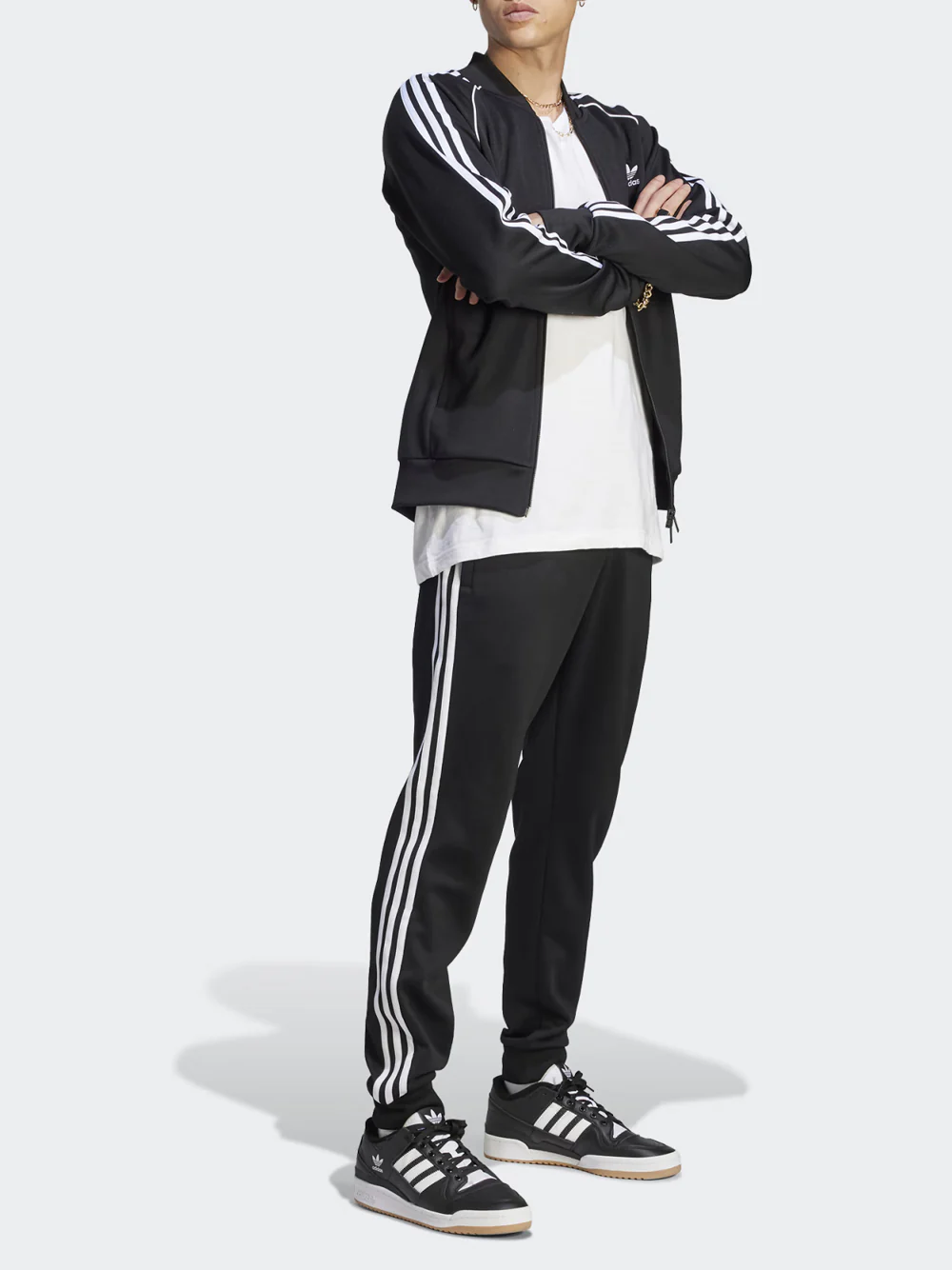 ADIDAS COMPLETO NERO CLASSICS IM4545 IL2488 - immagine 2