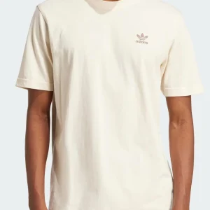 ADIDAS T-SHIRT TREFOIL ESSENTIALS BEIGE JC9991
