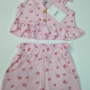 #Ebita✨️ Completo 2 Pezzi a costine – 2, rosa