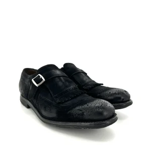 Church’s Shanghai nero suede vintage
