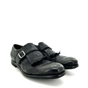 Church’s Shanghai in pelle vintage nera
