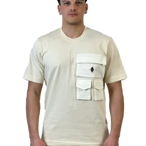 YES LONDON T-SHIRT BEIGE XM4161