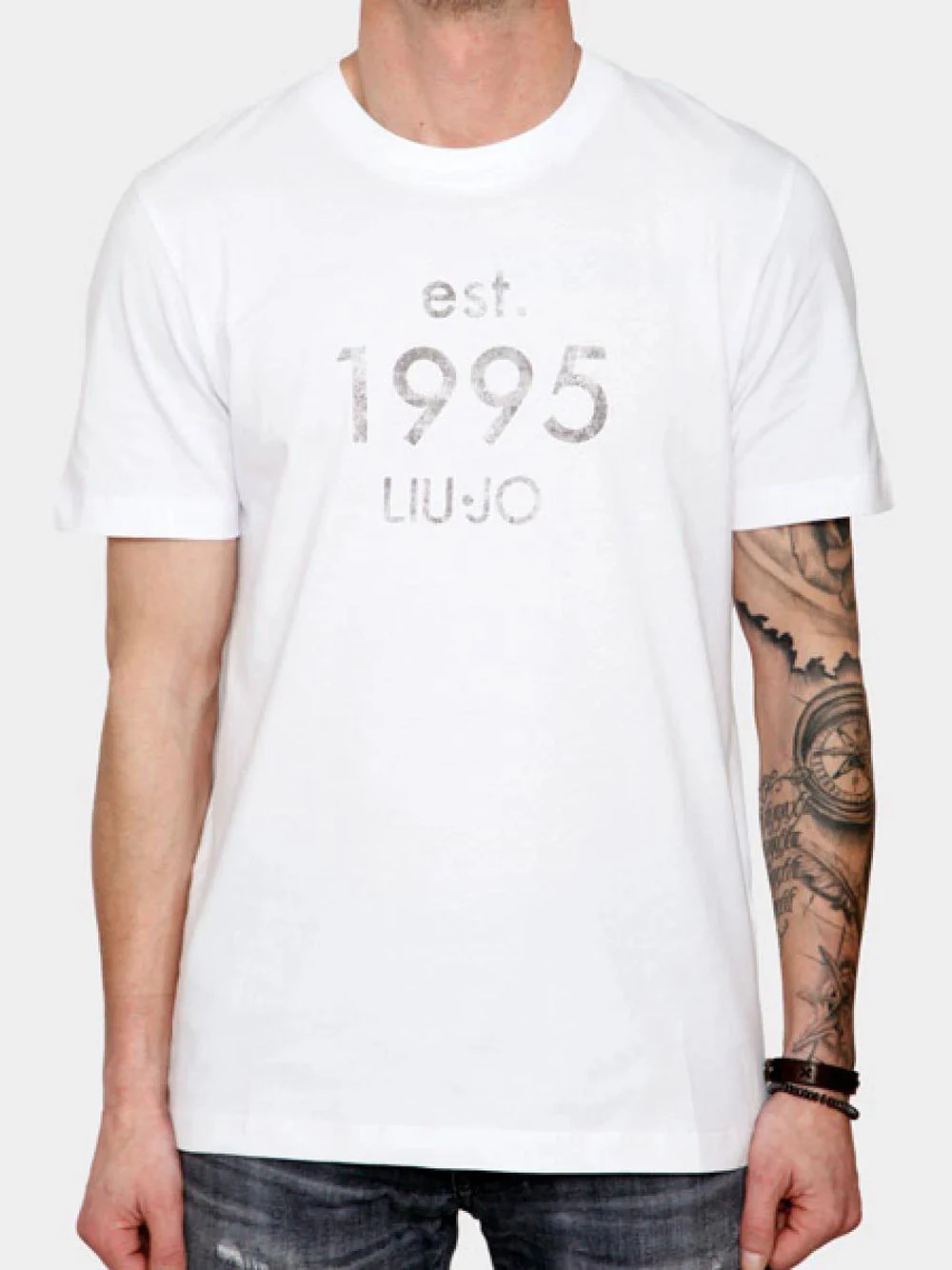 LIU JO T-SHIRT QA5125J4924 WHITE