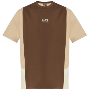 ARMANI T-SHIRT 7M000276 AF12874 CHOCOLATE BROWN