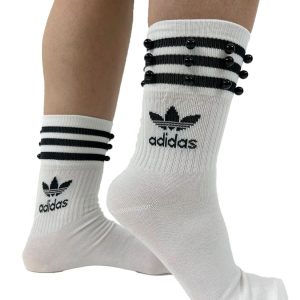 ICONIC 1963 CALZINI BIANCHI + PERLE