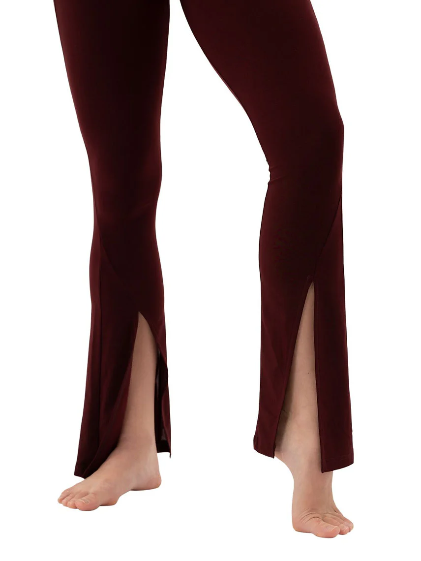 169 - PANTALONE IN VISCOSA CON SPACCO LATERALE - immagine 4