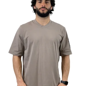 YES LONDON T-SHIRT FANGO/NERO XM4170