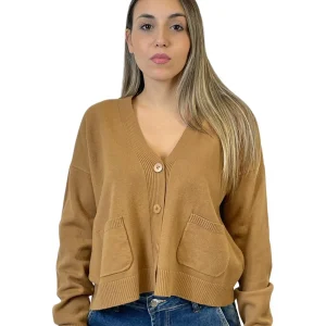 ACCADEMIA 20 CARDIGAN SENAPE