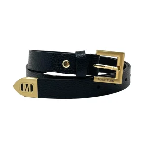 MARC ELLIS ME BELT-161 DO BLACK/GOLD