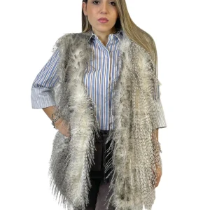 ACCADEMIA 20 ECO PELLICCIA GIROMANICA BIANCA