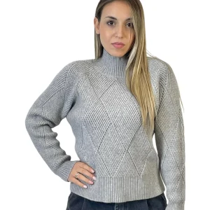 ACCADEMIA 20 PULLOVER TRECCIA GRIGIO