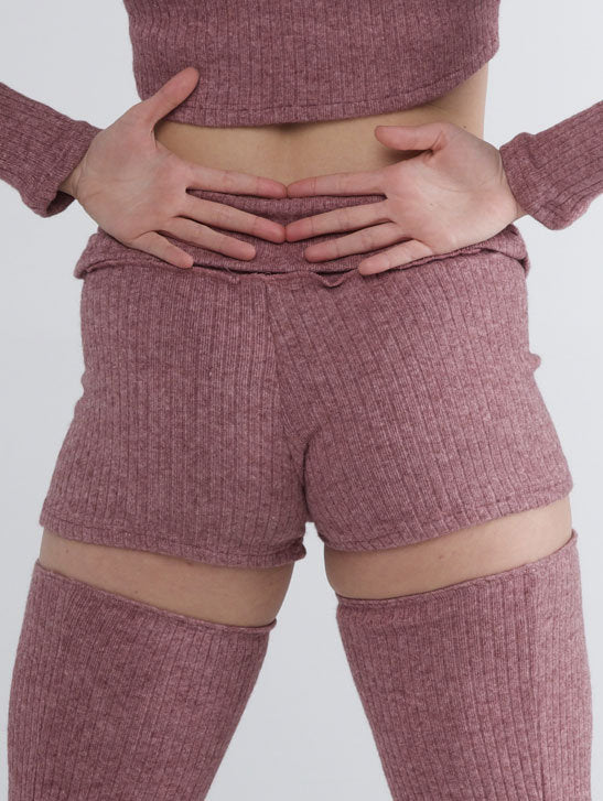 304 - SHORT ADERENTE CON FASCIA AMPIA IN VITA - immagine 9