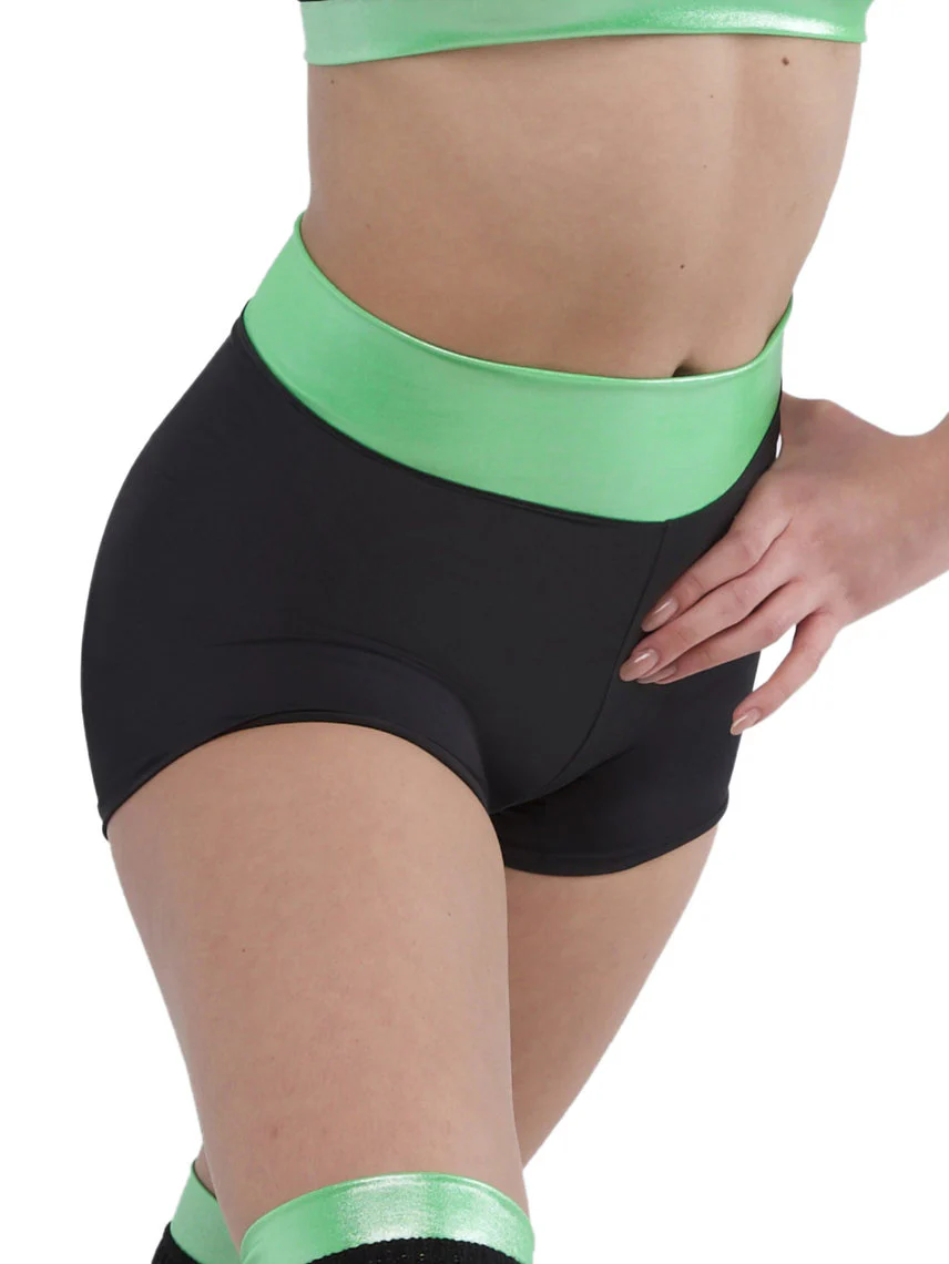 308 - SHORT ADERENTE CON FASCIA IN TESSUTO SPALMATO - immagine 8