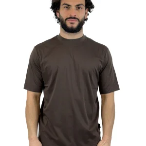 YES LONDON T SHIRT BASIC XM4293 MORO