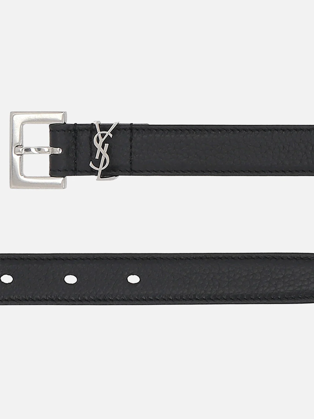 SAINT LAURENT CINTURA 612616 DTI0E 1000 - immagine 3