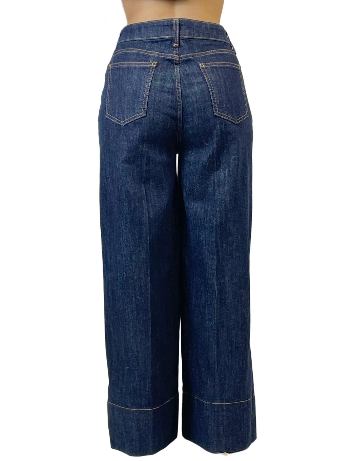 ACCADEMIA 20 JEANS BLU A PALAZZO - immagine 3