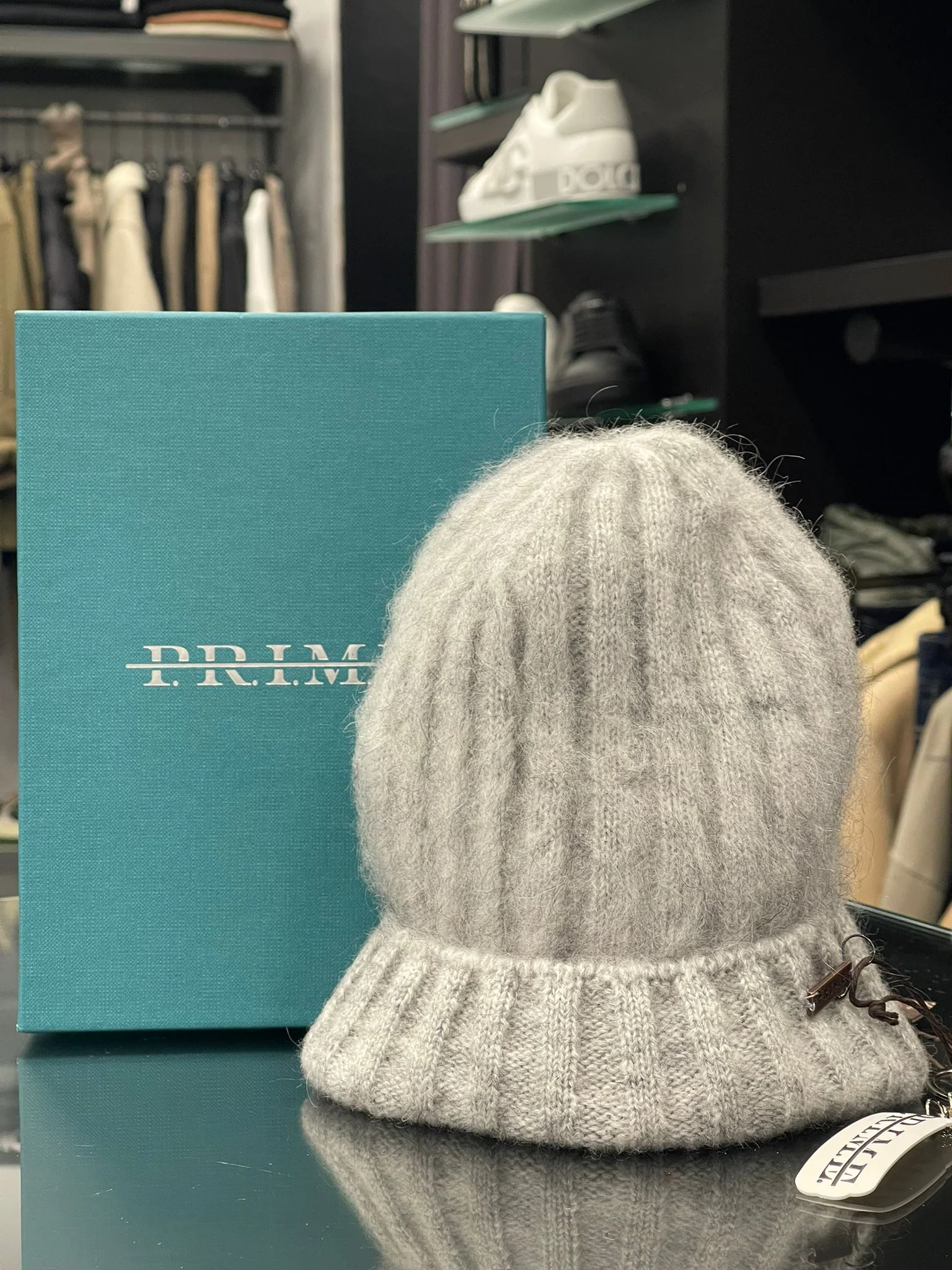 PRIME CAPPELLO NA25 GRIGIO CHIARO - immagine 2