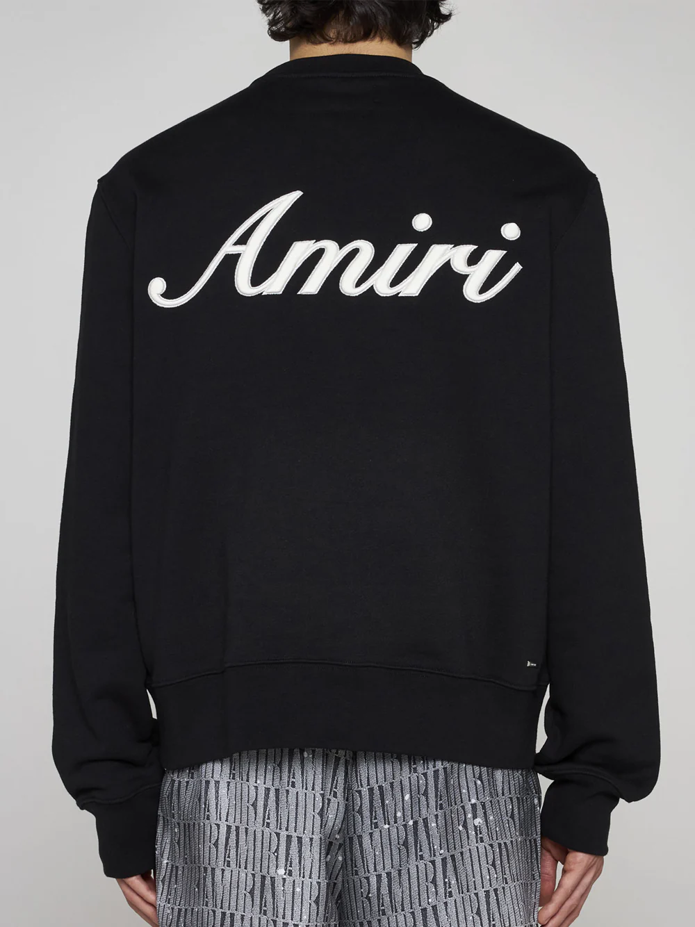 AMIRI SCRIPT LOGO CREW PF23MJL008 - immagine 4