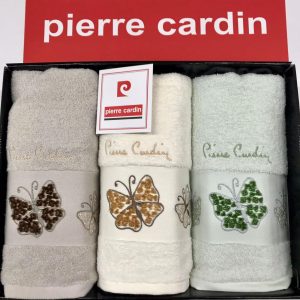 Pierre Cardin Set asciugamani 3+3 Linea Butterfly
