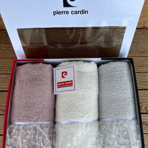 Pierre Cardin Set asciugamani 3+3 Linea Foglie