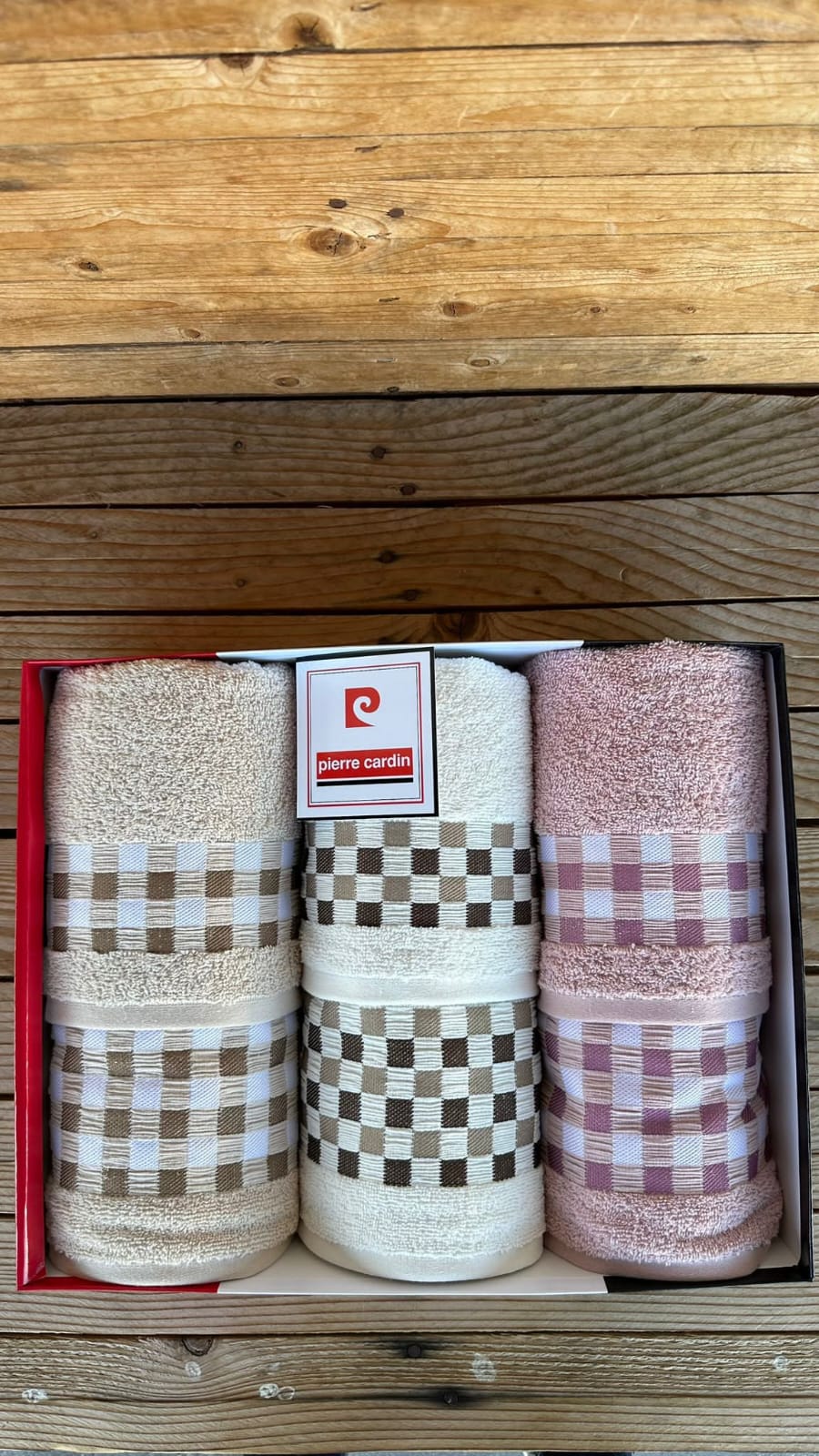 Pierre Cardin Set asciugamani 3+3 Linea Fiore - immagine 2