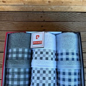 Pierre Cardin Set asciugamani 3+3 Linea Milos