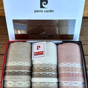 Pierre Cardin Set asciugamani 3+3 Linea Bavaro