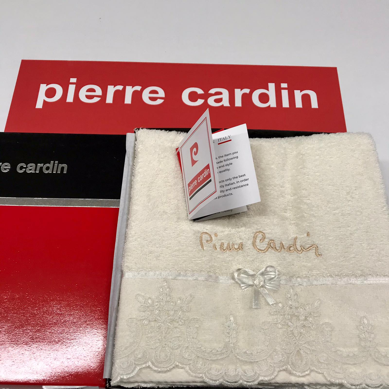 Pierre Cardin Set Spugna 1+1 Articolo JAANEE con pizzo Macramè - immagine 2