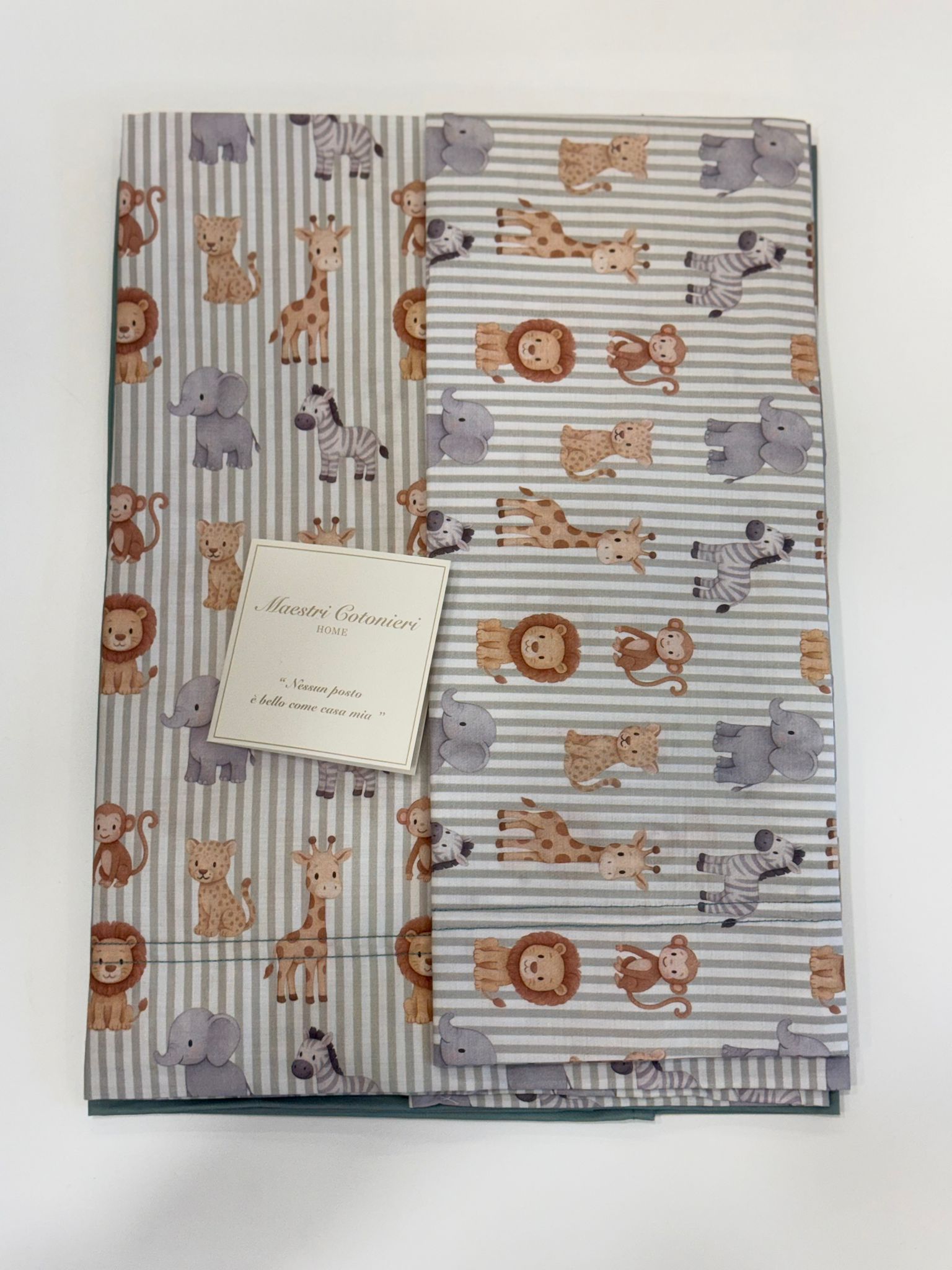 COPPIA LENZUOLA CULLA MODELLO SIMBA - immagine 2