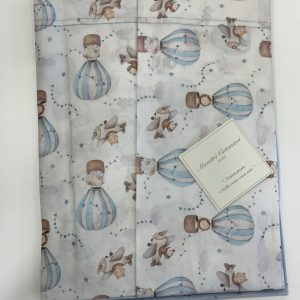 COPPIA LENZUOLA CULLA MODELLO AIR VAR.POLVERE