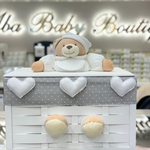 CESTA IN LEGNO GRIGIO