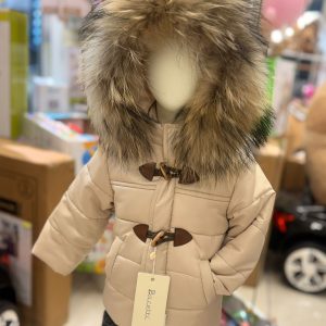 BACETTI GIUBBOTTO BAMBINO BEIGE