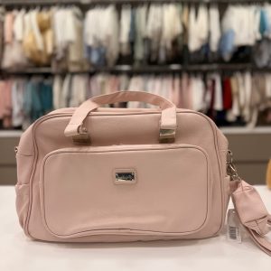 BABY VIP BORSA PASSEGGINO CON PORTACIUCCIO IN ECOPELLE ROSA