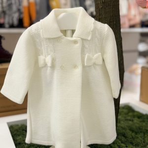 SARDON CAPPOTTO NEONATA PANNA