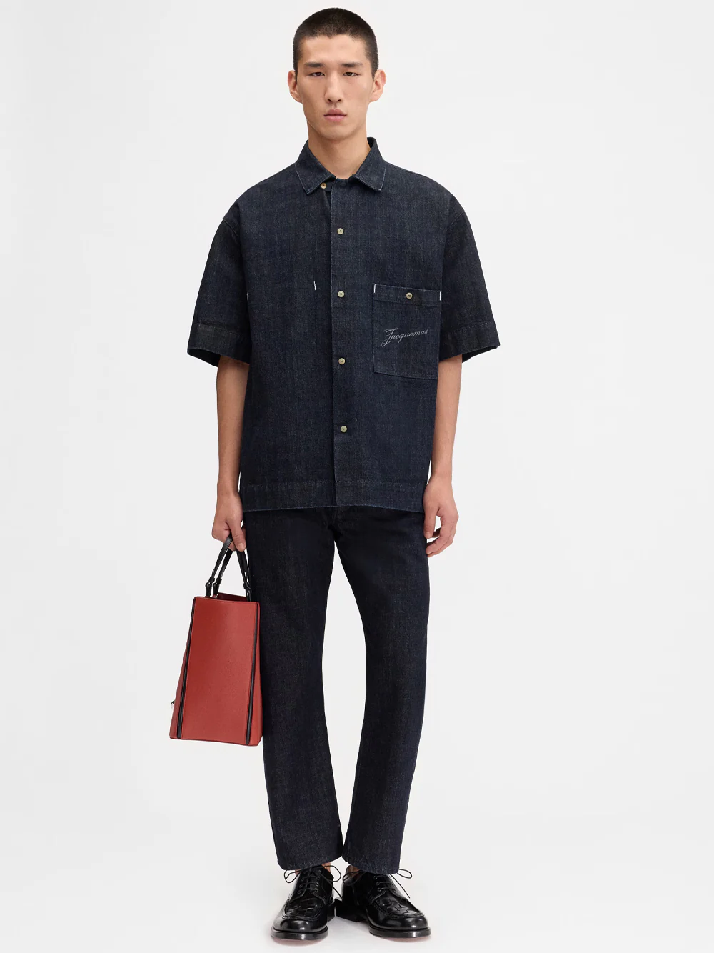 JACQUEMUS LA CHEMISE DE-NIMES 255DE060-1782-390 - immagine 3