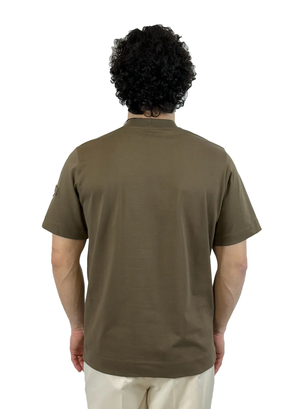 YES LONDON T SHIRT XM4255 TABACCO - immagine 4