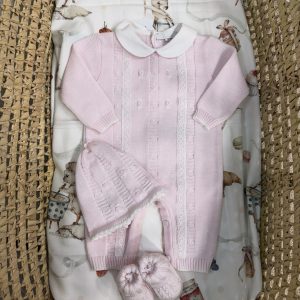 Aurora
Completo neonata in puro filo di cotone