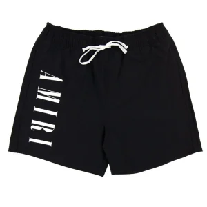 AMIRI VERTICAL LOGO SWIM TRUNKS MSB002