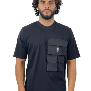 YES LONDON T-SHIRT NERO/NERO XM4208