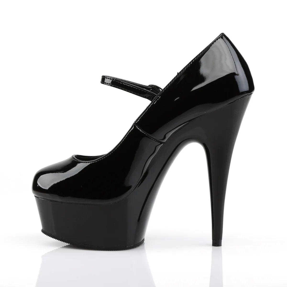 Scarpa Pleaser DEL687 - Tacco 6" (15,2 cm) e platform 1.8" (4,5 cm) - immagine 4