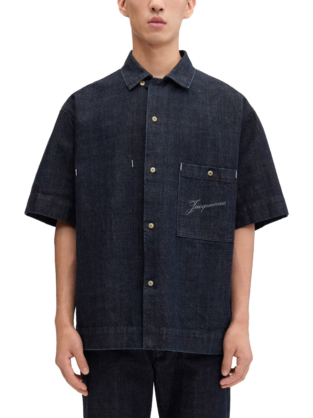 JACQUEMUS LA CHEMISE DE-NIMES 255DE060-1782-390