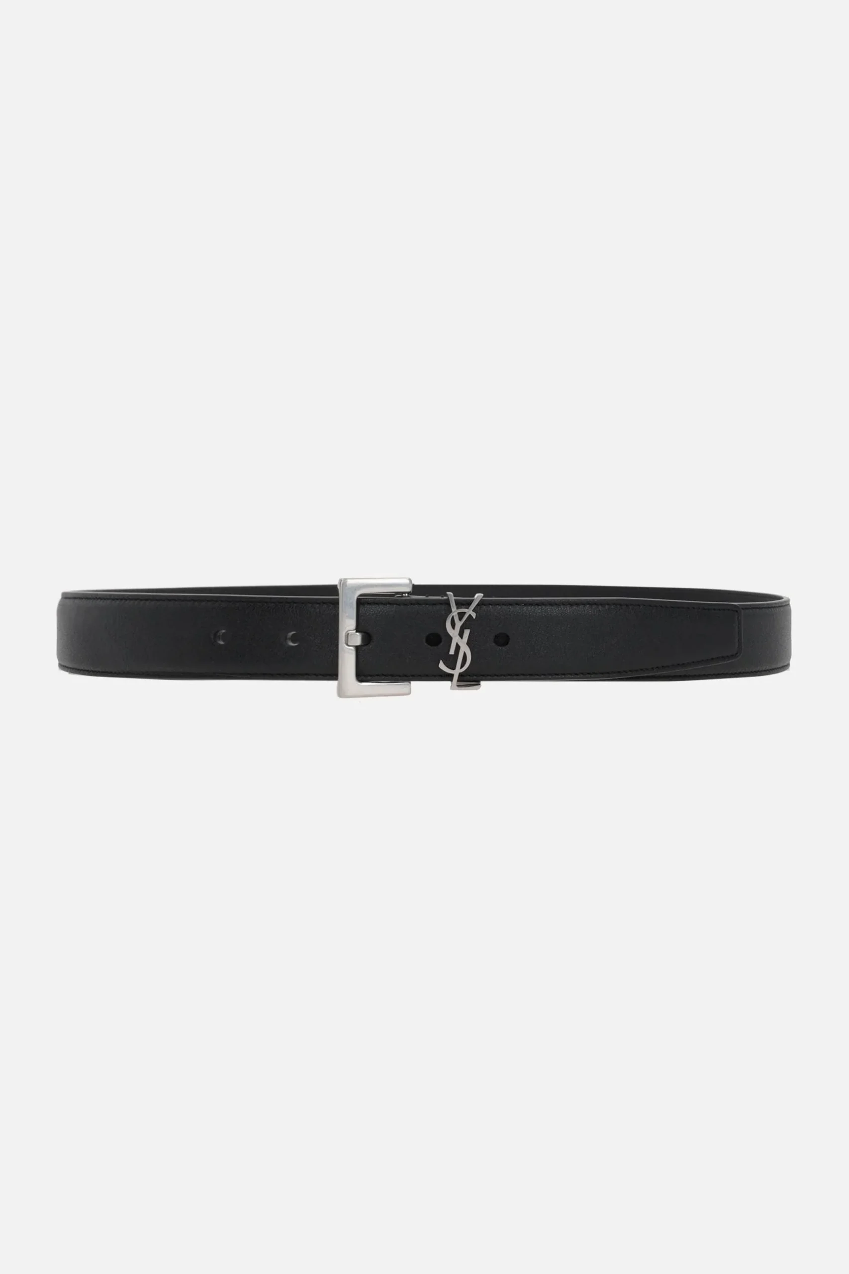 SAINT LAURENT CINTURA 634440 BRM0E 1000 - immagine 2