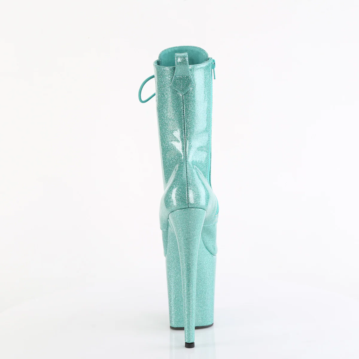 Stivaletto Pole Dance Exotic Pleaser FLAM1040GP - Tacco 8" (20 cm) e platform 4" (10 cm) - immagine 5