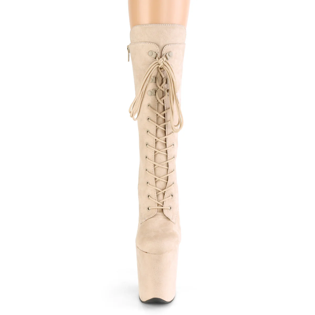 Stivaletto Pole Dance Exotic Pleaser FLAM1050FS - Tacco 8" (20 cm) e platform 4" (10 cm) - immagine 3