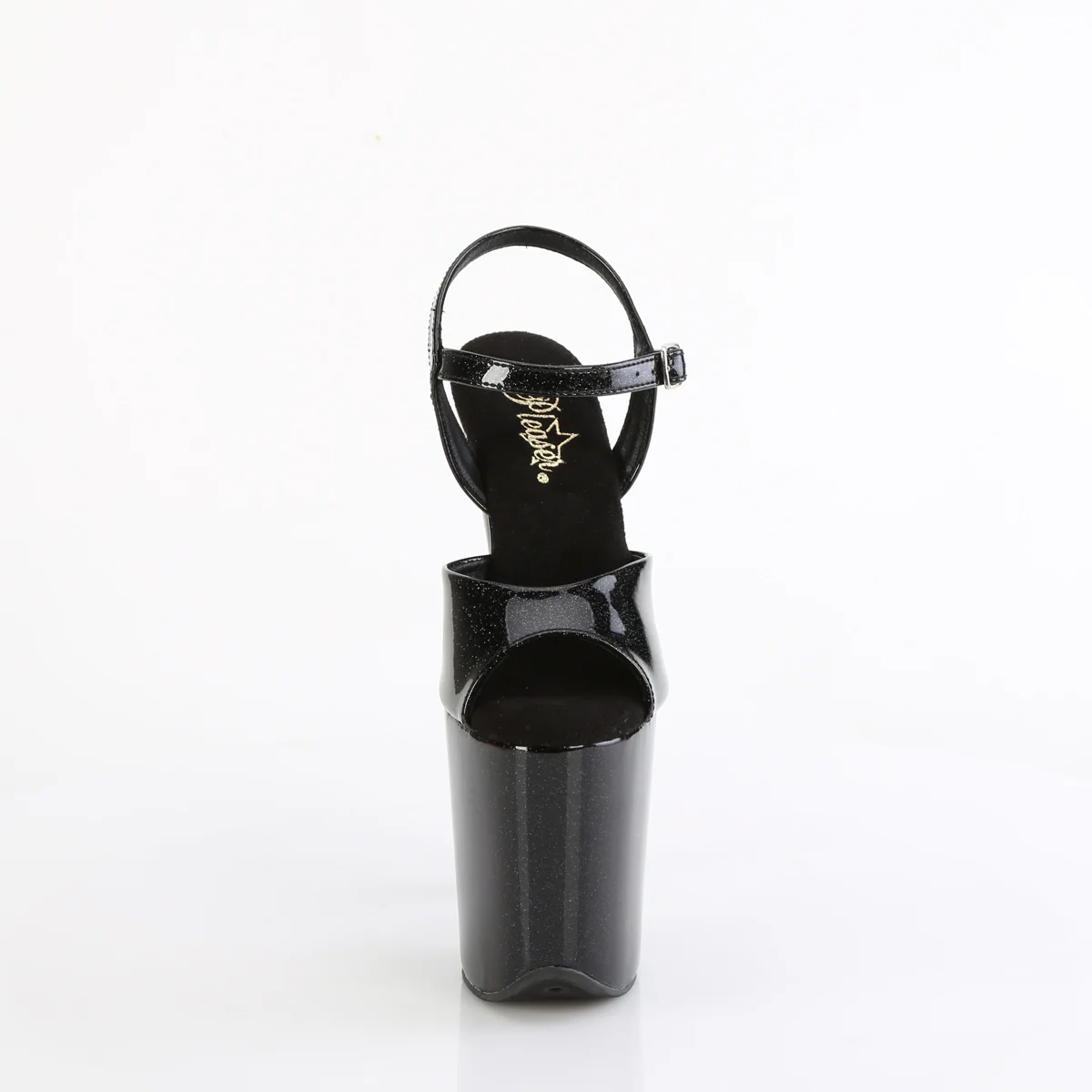 Sandalo Pole Dance Exotic Pleaser FLAM809GP - Tacco 8" (20 cm) e platform 4" (10 cm) - immagine 3