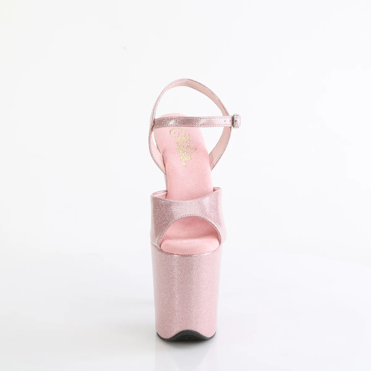 Sandalo Pole Dance Exotic Pleaser FLAM809GP - Tacco 8" (20 cm) e platform 4" (10 cm) - immagine 8