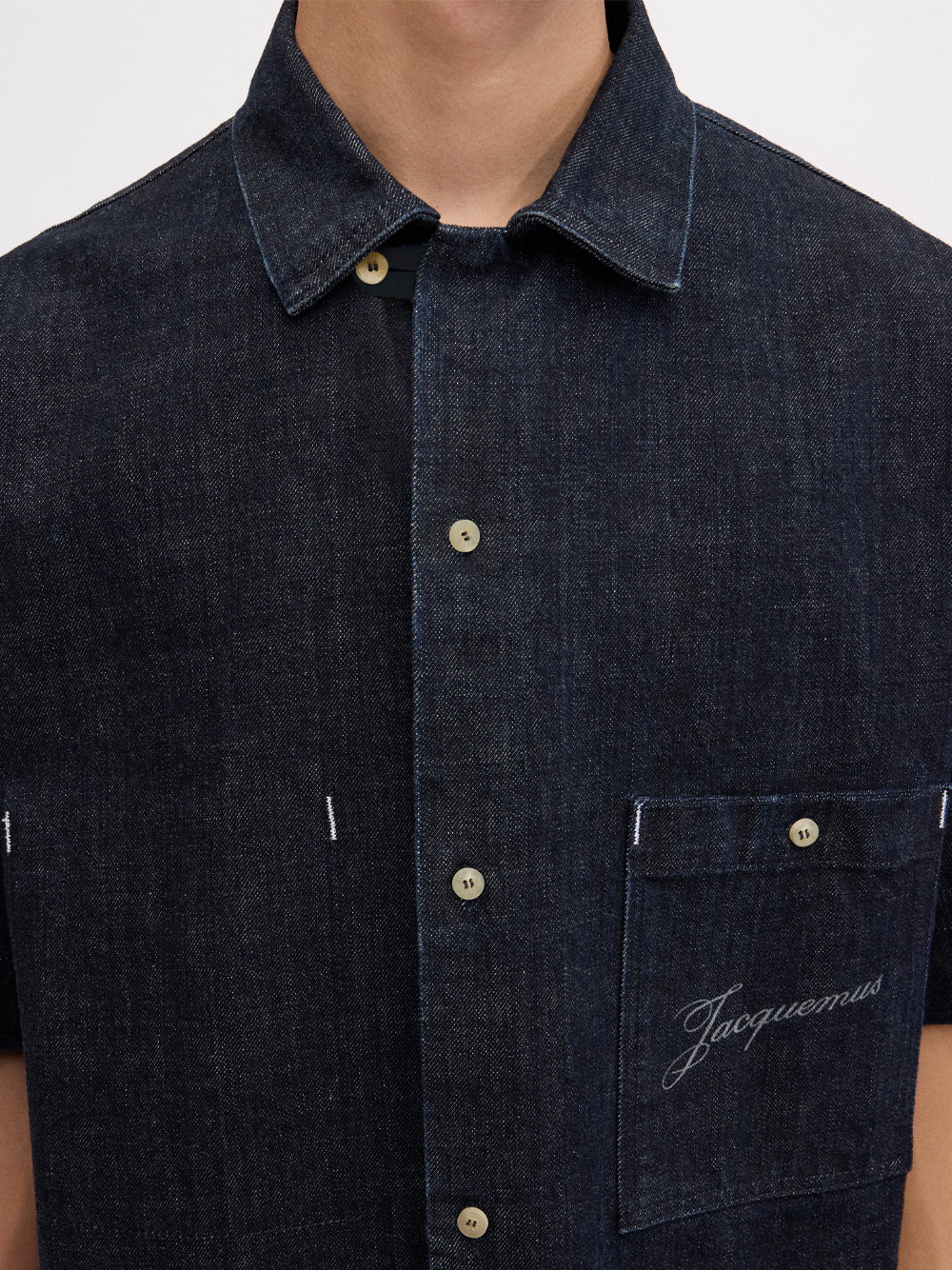 JACQUEMUS LA CHEMISE DE-NIMES 255DE060-1782-390 - immagine 4