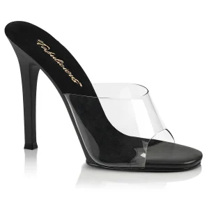Sabot Fabulicious GALA01/C-B/B - Tacco 4.5" (11,4 cm) e platform 0" (0 cm) Spedizione Rapida 24-48h