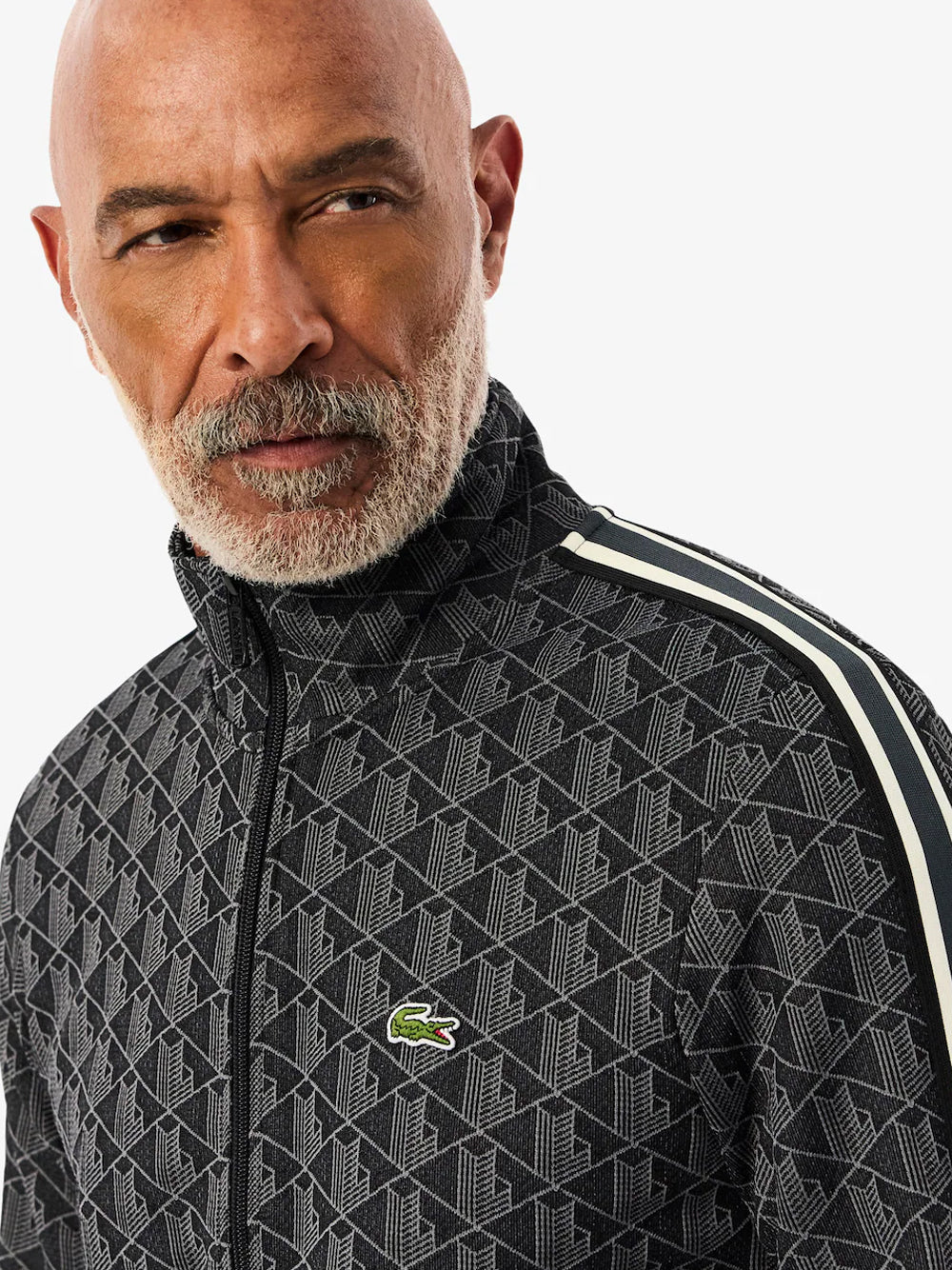 LACOSTE GIACCA DI TUTA SH1368 00 4PC NERA - immagine 4