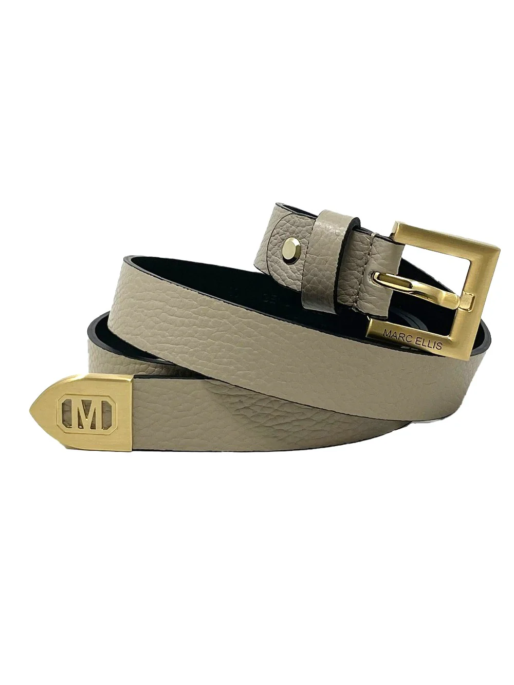 MARC ELLIS ME BELT-161 DO TAUPE/GOLD - immagine 2
